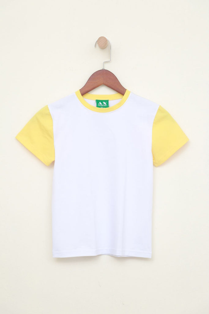 AX_7 | T-Shirt with color sleeves
