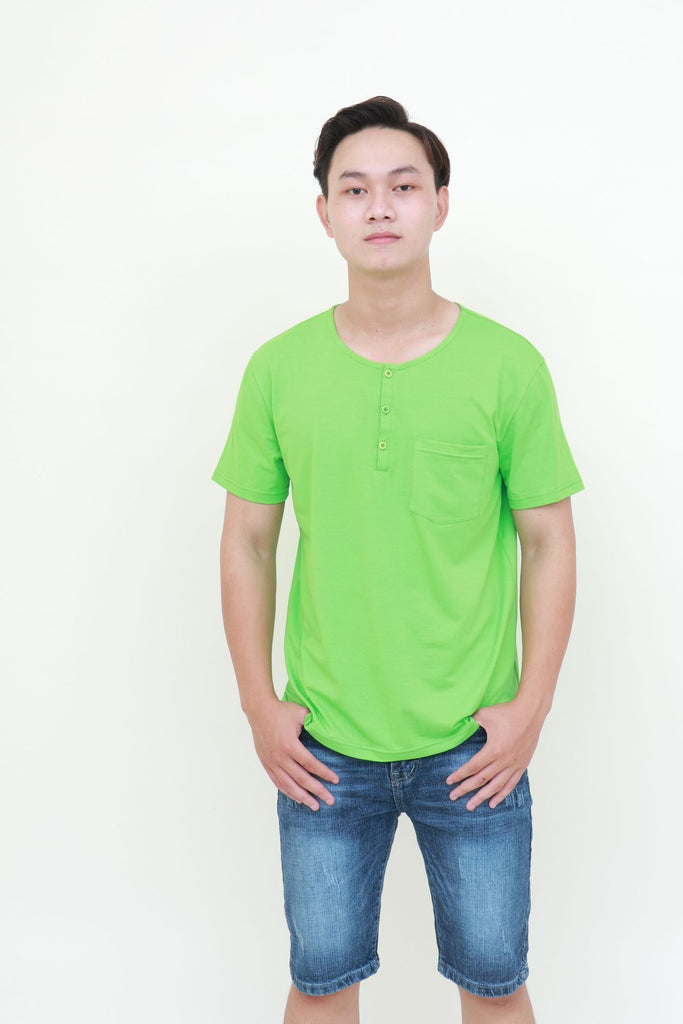 W_10 | T-Shirt Slim with pocket and buttons