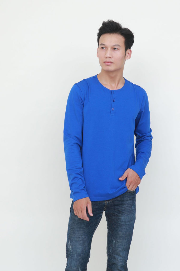 MAX_4 | T-Shirt Long Sleeve with buttons