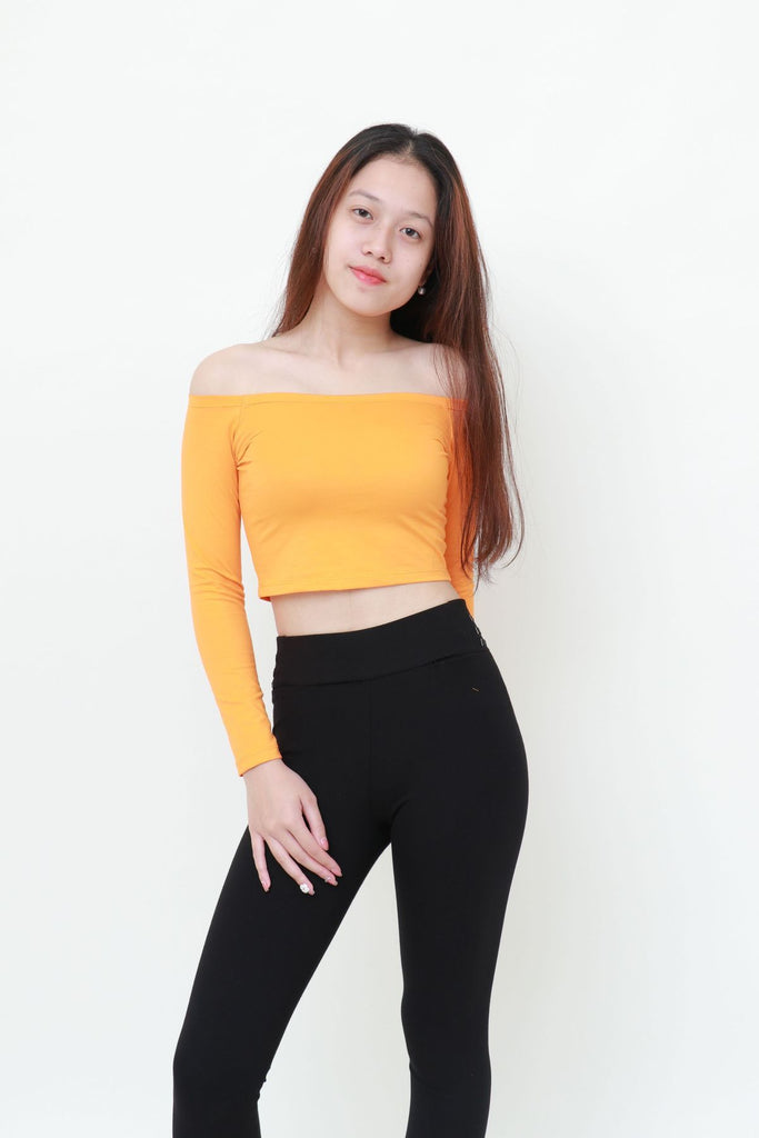 Z_13 | Crop Top with long sleeves