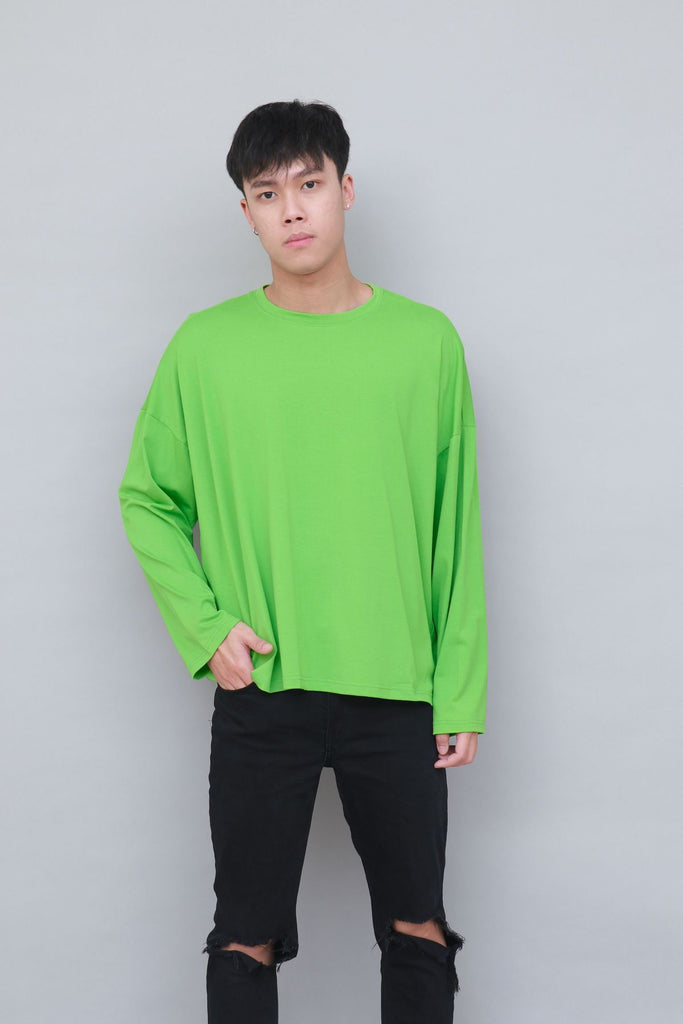 W_31 | T-shirt oversize with long sleeves