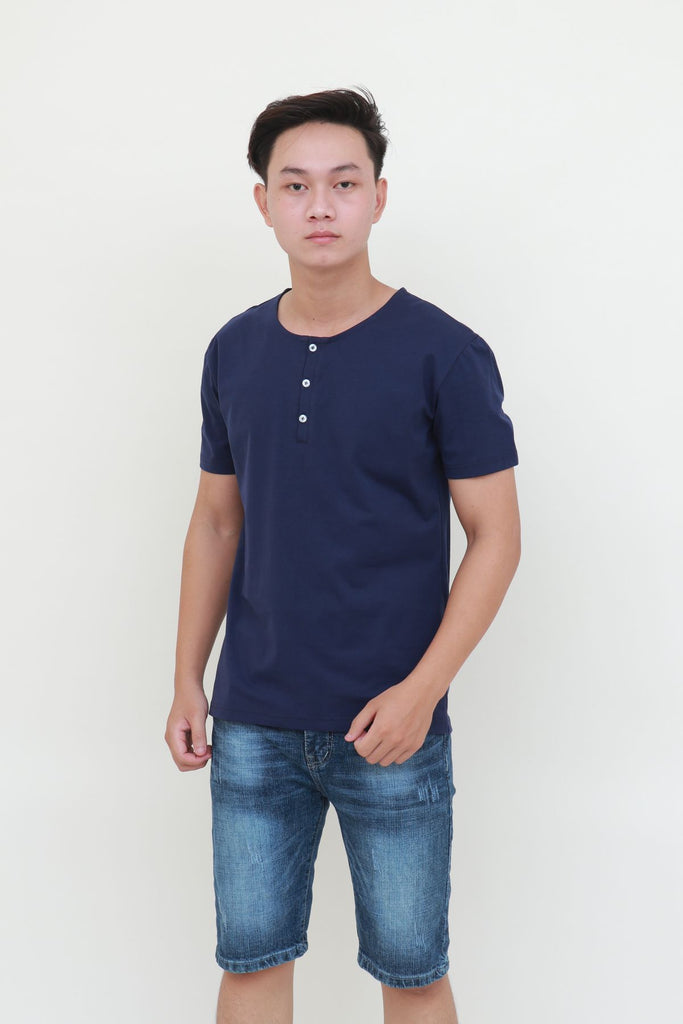 W_26 | T-Shirt Slim with buttons