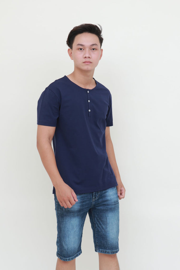 W_26 | T-Shirt Slim with buttons