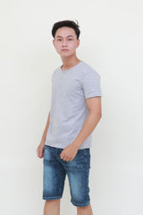 W_26 | T-Shirt Slim with buttons
