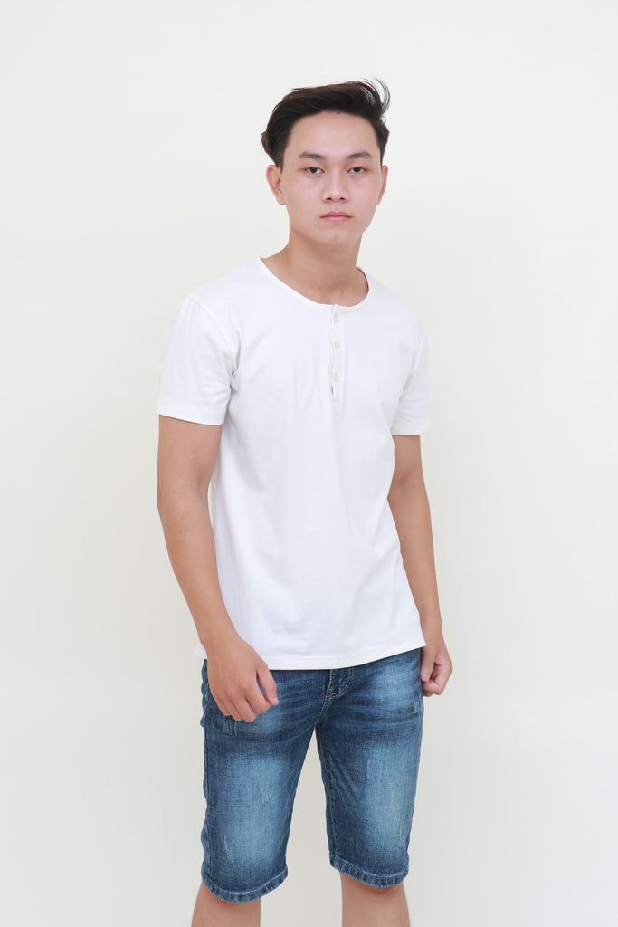 W_26 | T-Shirt Slim with buttons